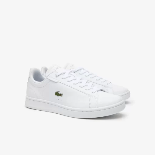 Lacoste Sneakers>Damen Sneakers Carnaby Pro Bl Aus Ton-In-Ton Leder White/White 21G