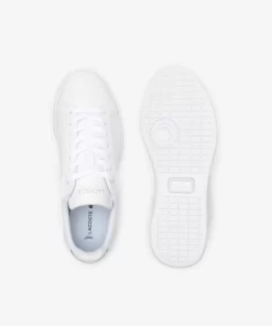 Lacoste Sneakers>Damen Sneakers Carnaby Pro Bl Aus Ton-In-Ton Leder White/White 21G