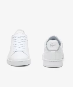 Lacoste Sneakers>Damen Sneakers Carnaby Pro Bl Aus Ton-In-Ton Leder White/White 21G