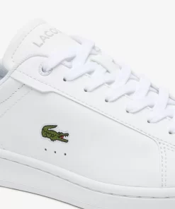 Lacoste Sneakers>Damen Sneakers Carnaby Pro Bl Aus Ton-In-Ton Leder White/White 21G