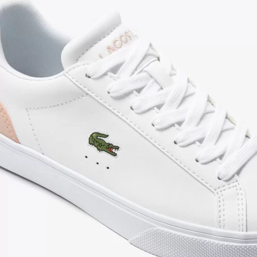 Lacoste Sneakers>Damen Sneakers Lerond Pro Baseline Aus Leder White/Light Pink 1Y9