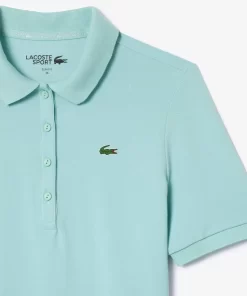 Lacoste Golf>Damen Sport Golf-Poloshirt Aus Bio-Baumwolle Hellgrun Yif