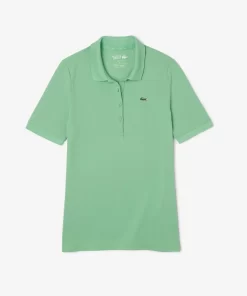 Lacoste Golf>Damen Sport Golf-Poloshirt Aus Bio-Baumwolle Grun 2Wp