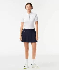 Lacoste Golf>Damen Sport Golf-Rock Mit Eingearbeiteten Shorts Navy Blau 423