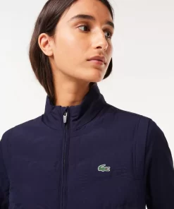 Lacoste Golf>Damen Sport Wasserabweisender Golf-Pullover Navy Blau 423