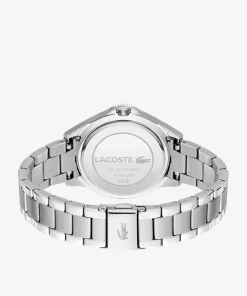 Lacoste Uhren>Damen Swing Armbanduhr Aus Edelstahl Grau 000