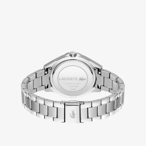 Lacoste Uhren>Damen Swing Armbanduhr Aus Edelstahl Grau 000