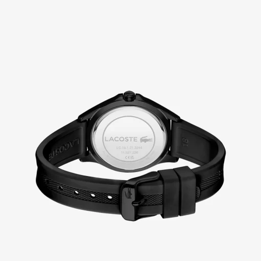 Lacoste Uhren>Damen Swing Armbanduhr Aus Schwarzem Silikon Schwarz 000