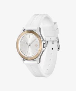 Lacoste Uhren>Damen Swing Armbanduhr Aus Weisem Silikon Weis 000