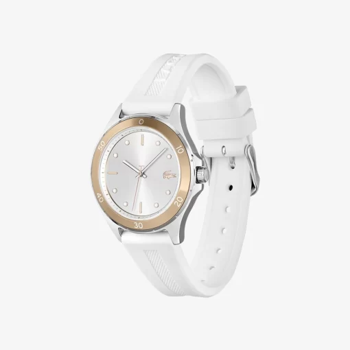 Lacoste Uhren>Damen Swing Armbanduhr Aus Weisem Silikon Weis 000