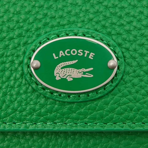 Lacoste Geldbörsen & Kleinlederwaren>Damen Top Brieftasche Aus Genarbtem Leder Calathea M39