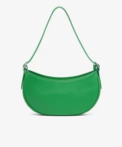 Lacoste Crossbody Taschen>Damen Top Halbmond-Tasche Aus Genarbtem Leder Calathea M39