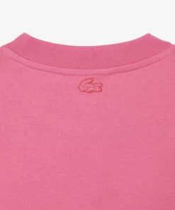 Lacoste T-Shirts>Damen T-Shirt Aus Baumwolle In Ubergrose Reseda Rosa 2R3