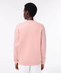 Lacoste Pullover>Damen Woll-Cardigan Mit V-Ausschnitt Rosa Sfi