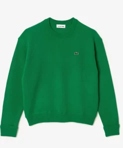 Lacoste Pullover>Damen Woll-Pullover Mit Rundhals Grun Siw