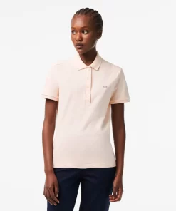 Lacoste Poloshirts>Damen X Club Med Poloshirt Aus Baumwolle Hellrosa Ady