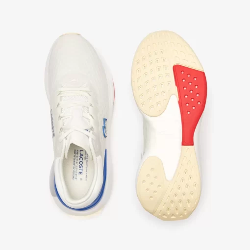 Lacoste Fitnessstudio & Training>Damen Laufschuhe Neo Run Lite Off White/Blue/Red W1B