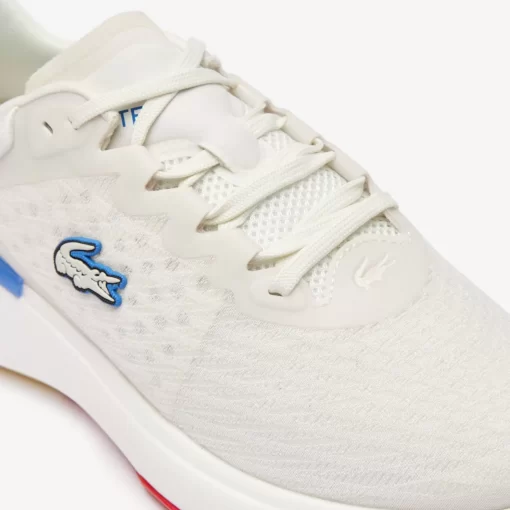 Lacoste Fitnessstudio & Training>Damen Laufschuhe Neo Run Lite Off White/Blue/Red W1B