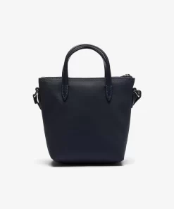 Lacoste Crossbody Taschen>Damen Mini Tote Bag L.12.12 Concept Aus Petit Pique Eclipse 141