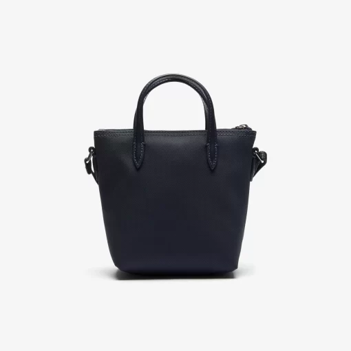 Lacoste Crossbody Taschen>Damen Mini Tote Bag L.12.12 Concept Aus Petit Pique Eclipse 141