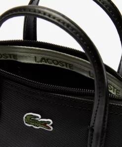 Lacoste Crossbody Taschen>Damen Mini Tote Bag L.12.12 Concept Aus Petit Pique Black 000