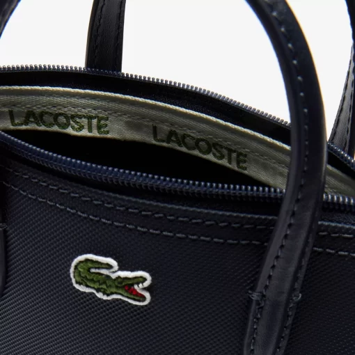 Lacoste Crossbody Taschen>Damen Mini Tote Bag L.12.12 Concept Aus Petit Pique Eclipse 141