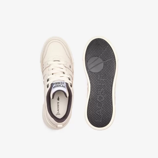 Lacoste Sneakers>Damen Sneakers L002 Aus Leder Mit Logo Off Wht/Blk 2G9