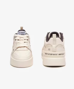 Lacoste Sneakers>Damen Sneakers L002 Aus Leder Mit Logo Off Wht/Blk 2G9