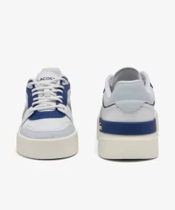 Lacoste Sneakers>Damen Sneakers L002 Evo Aus Leder Und Mesh Wht/Blue 080