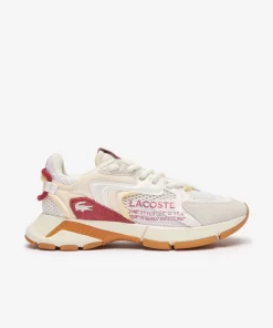 Lacoste Sneakers>Damen Sneakers L003 Neo Mit Kontrastakzenten White / Red 286