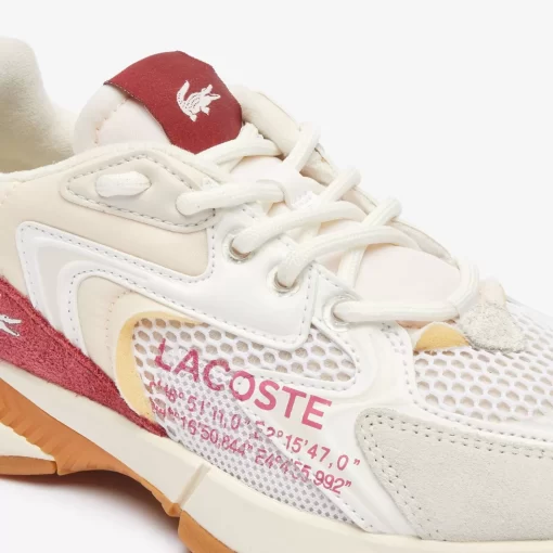 Lacoste Sneakers>Damen Sneakers L003 Neo Mit Kontrastakzenten White / Red 286