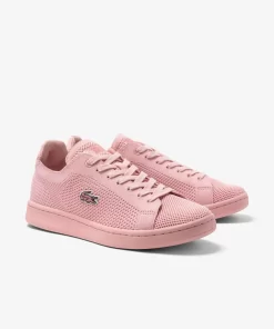 Lacoste Sneakers>Damen Sneakers Carnaby Pique Aus Textil Mit Fersen-Pop Pnk/Pnk 13C