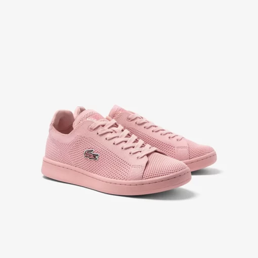 Lacoste Sneakers>Damen Sneakers Carnaby Pique Aus Textil Mit Fersen-Pop Pnk/Pnk 13C