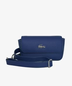 Lacoste Geldbörsen & Kleinlederwaren>Damen-Bauchtasche Daily Classic Aus Beschichtetem Canvas Peacoat 021