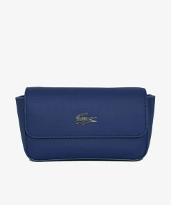 Lacoste Geldbörsen & Kleinlederwaren>Damen-Bauchtasche Daily Classic Aus Beschichtetem Canvas Peacoat 021