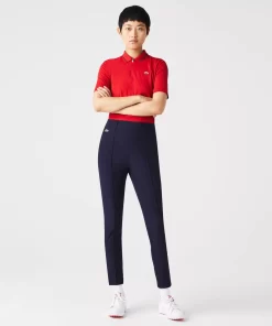 Lacoste Golf>Damen-Golfhosen Aus Stretch Sport Navy Blau 166