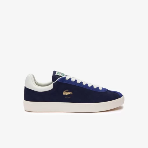 Lacoste Sneakers>Damen-Sneaker Baseshot Aus Premium-Veloursleder Nvy/Off Wht J18