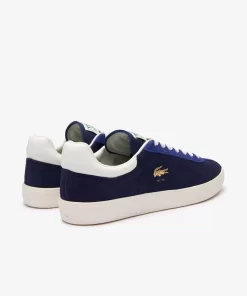 Lacoste Sneakers>Damen-Sneaker Baseshot Aus Premium-Veloursleder Nvy/Off Wht J18