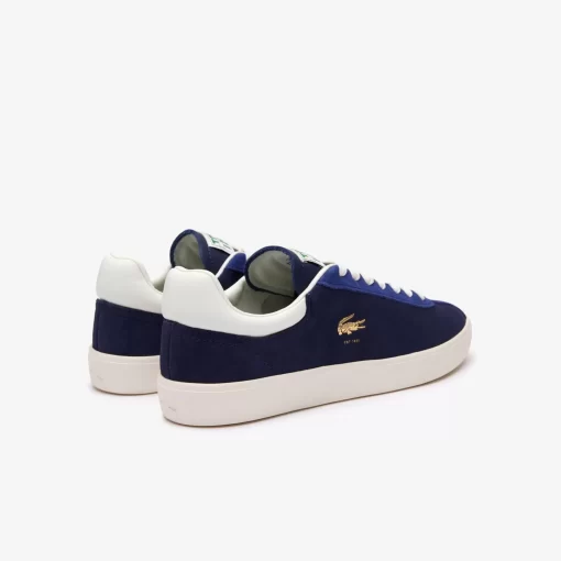 Lacoste Sneakers>Damen-Sneaker Baseshot Aus Premium-Veloursleder Nvy/Off Wht J18