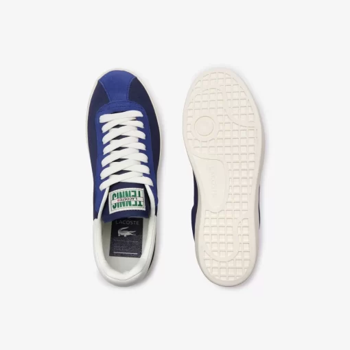 Lacoste Sneakers>Damen-Sneaker Baseshot Aus Premium-Veloursleder Nvy/Off Wht J18