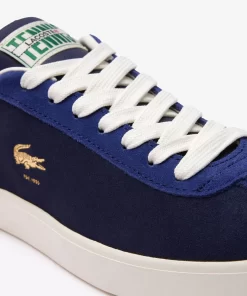 Lacoste Sneakers>Damen-Sneaker Baseshot Aus Premium-Veloursleder Nvy/Off Wht J18