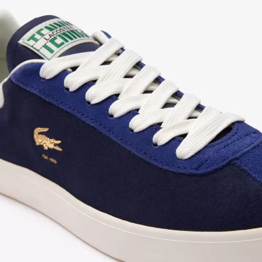 Lacoste Sneakers>Damen-Sneaker Baseshot Aus Premium-Veloursleder Nvy/Off Wht J18