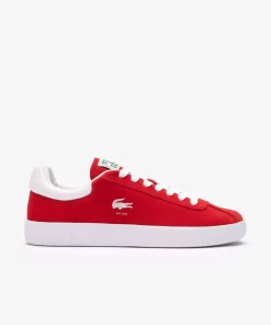 Lacoste Sneakers>Damen-Sneaker Baseshot Aus Veloursleder Red/White 17K