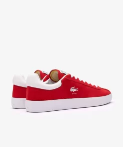 Lacoste Sneakers>Damen-Sneaker Baseshot Aus Veloursleder Red/White 17K