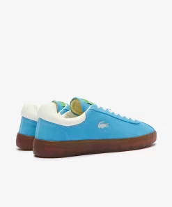 Lacoste Sneakers>Damen-Sneaker Baseshot Aus Veloursleder Blu/Gum Acl