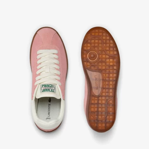 Lacoste Sneakers>Damen-Sneakers Baseshot Mit Durchscheinender Sohle Pnk/Gum Ajx