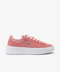 Lacoste Sneakers>Damen-Sneakers Carnaby Platform Pink/White F50