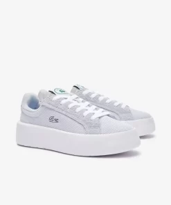 Lacoste Sneakers>Damen-Sneakers Carnaby Platform Lt Blu/Wht 2K7