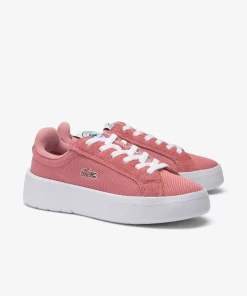 Lacoste Sneakers>Damen-Sneakers Carnaby Platform Pink/White F50