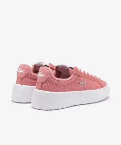 Lacoste Sneakers>Damen-Sneakers Carnaby Platform Pink/White F50